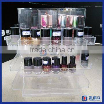 2016 New Item!! Spinning Acrylic Nail Polish Holder / Rotating Acrylic Nail Polish Rack Display photo-4