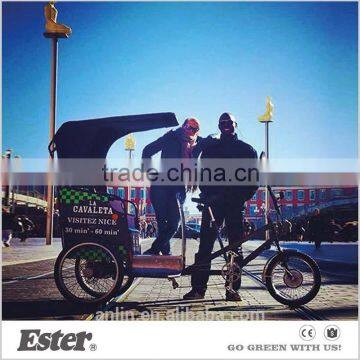 Ester Electic Sightseeing tricycle for tourist