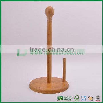 Stand convenient bamboo napkin tissue holder