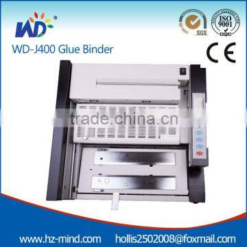 (J400) desktop automatic perfect binder machine