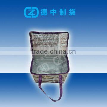 Full color printed Non woven cooler bag for frozen sea foods packaging                        
                                                Quality Choice