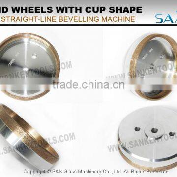 Glass Edging Flat Edge Diamond Polishing Wheels Price