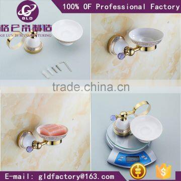 Fashion Space aluminum spiral shape hair dryer & cup shelf in bathroom