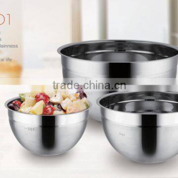 Stainless steel mixing bowl CB01