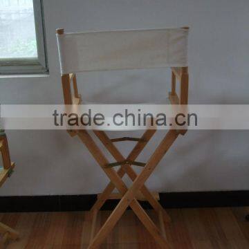wooden beach director chair