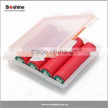 Soshine waterproof battery holder case 18650x4 18650 battery case