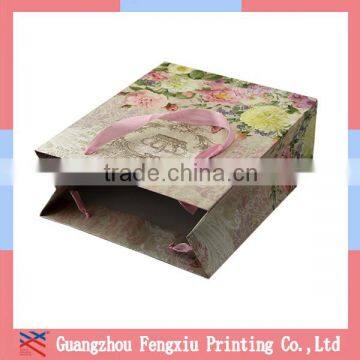 Custom Fashion 2016 Ladies Wholesale Paper Shopping Luxury Bag photo-4