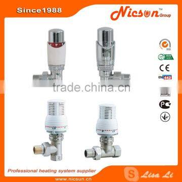 Aluminum radiator thermostatic valve