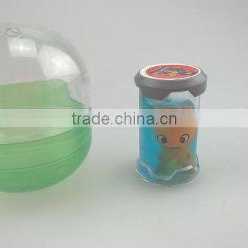 Wholesale Capsule Toys for Plastic Toy Capsules barrel with slime Moco in vending machine