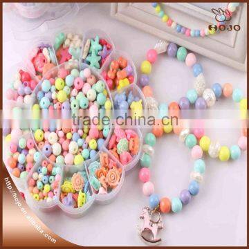 Nice acrylic beads set for children DIY