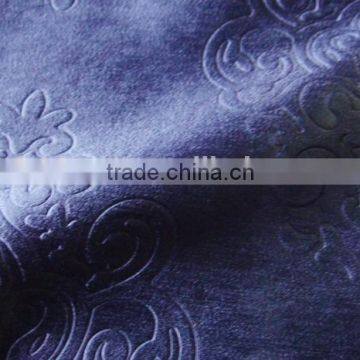 100% polyester 3d embossed luxury shade fabric