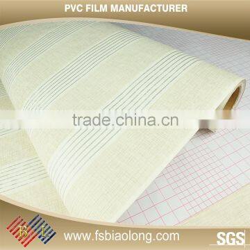 Heat Insulation Removable Wallpaper pvc for vacuum press