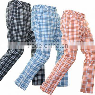 Checked Golf Trouser