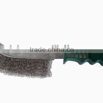 plastic handle stainless steel wire brush