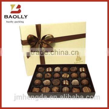 Fashion Made In China Gourmet Chocolate Box Packaging