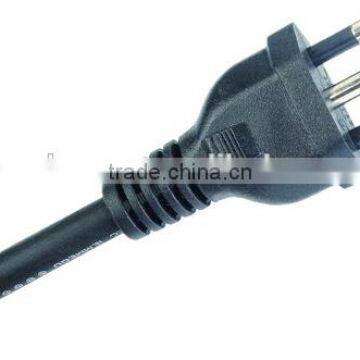 Brazil power extension cord/supply cord with plug inmetro approved