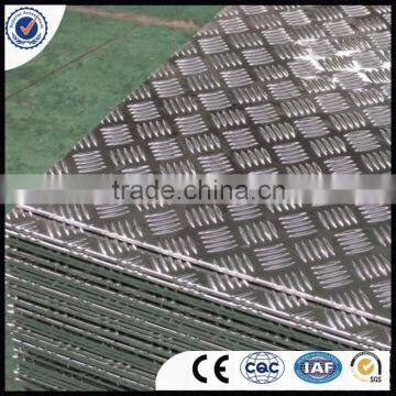 Aluminum Tread Plate ( 1060, 1100, 3003, 3105, 5052, 5083 Pattern: Big 5 Bar / Small 5 Bar / Diamond / 3 Bar / Pointer Etc.) Se