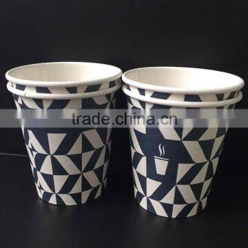 custom printed paper coffee cups take away coffee cups hot drinking paper cup 8oz