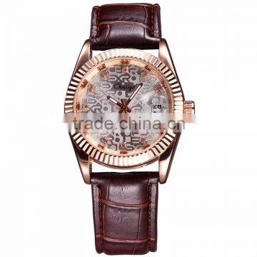 ladies fashion leather women watches,lady watch,wrist watch