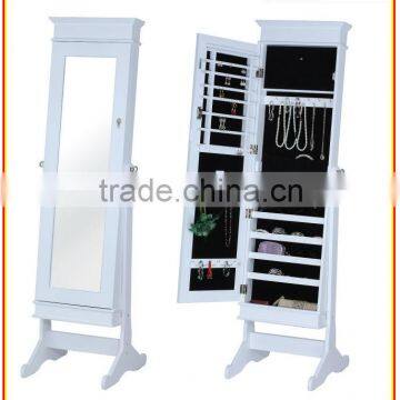 New design jewelry mirror cabinet ,mdf storage cabinet,living room furniture