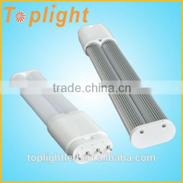 hot sale led residential lighting 5-22w plug tube led 2g11 twin tube