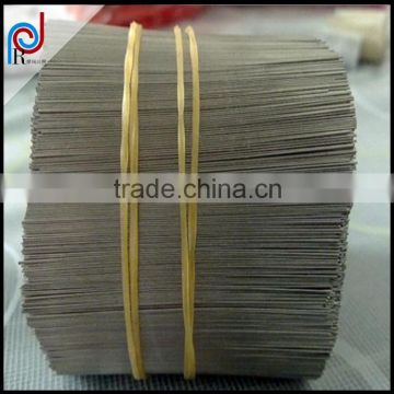 High quality galvanized straight wire used as tie wire in construction