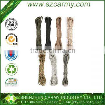 High quality seven piths nylon parachute rescure rope