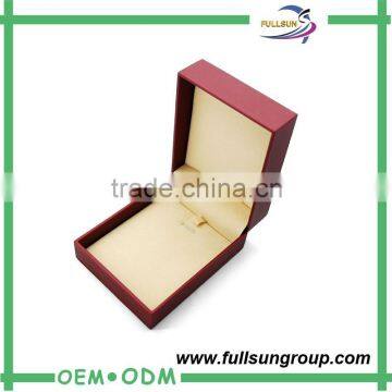 Accept custom logo printed fashion jewelry wedding ring box double