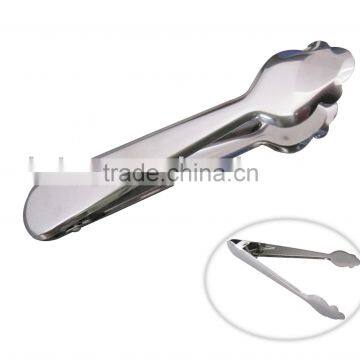 Stainless steel ice tong,seafood tong