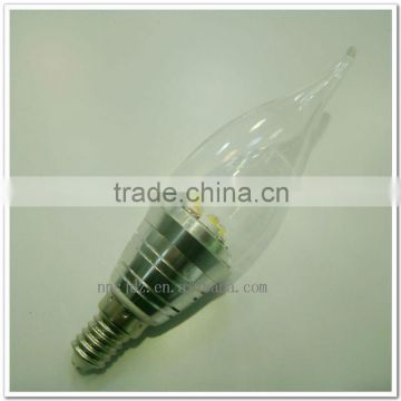 3W led high power bulb candle