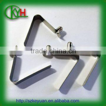 Various Spring Clip Types Stainless Steel Spring Clip Button photo-2