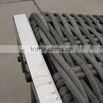 MODERN DESIGN ROUND WICKER GARDEN SET photo-6