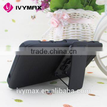 IVYMAX Distributor de Accesorios Para Celulares Black Clip Holster Combo Case for Samsung Grand Prime G530 With Kickstand photo-3