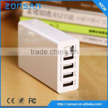 CE,ROHS,FCC Approved multiple portable smart mirco usb charger , ODM/OEM quick deliver power sockets with smart IC