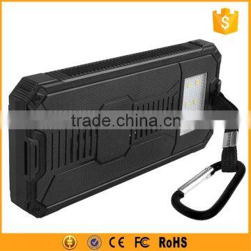 Best Selling Retail Items Solar Panel Backup External Battery 12000mAh photo-3