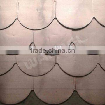 New Prducts on China Market, Fish Scale Asphalt Base Copper Roof Shingle photo-4