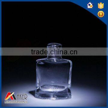 Hot Sale egg Shape Clear Empty Glass Nail Polish Bottles