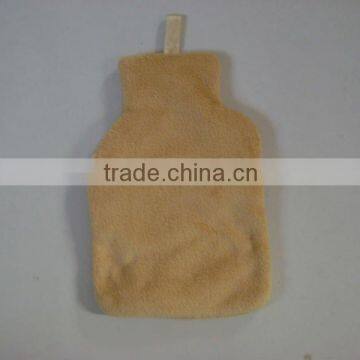 2000ml cute and soft brown plush hot water bag cover