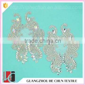 HC-3598 Hechun Single Hotfix Sewing Stone Applique for Woman Dress Quality Choice photo-2