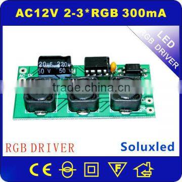 6-9W RGB internal control led high power supply