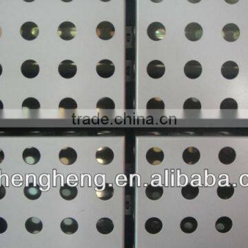 Perforated aluminIum composite panel(PVDF/PE)