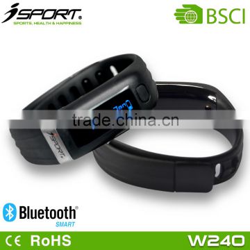 Waterproof Popular Activity Tracker Bluetooth Sleep Monitor isport W240