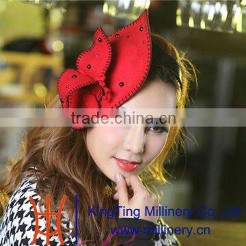 New hair clip hair fascinators Wholesale Fashion Hair Accessories Sinamay Fascinators wedding hair accessory