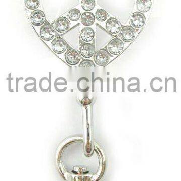 metal heart shaped key chain snap hook, various ball designs and good quality,can add your logo