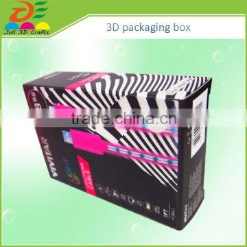 skin Application 3d sex cartoon picture cosmetic box packaging