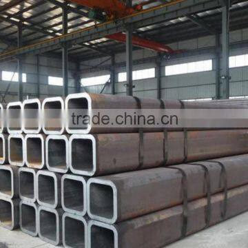 black square pipe/square tube/steel pipe in stock