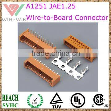 1.25mm Pitch A1251 JAE1.25 Electronic Wire to Board Connector