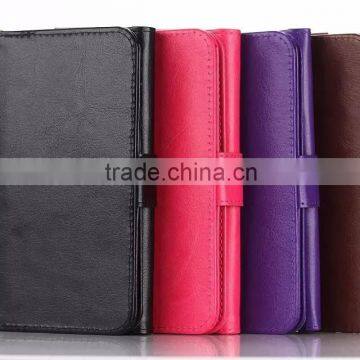 Luxury Universal Wallet Case for iphone 6/iphone 6 Plus/S6 mobile phone