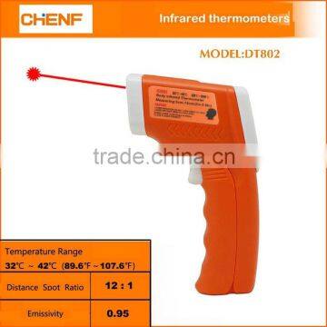 hight quality cheap hot sale non contact digital infrared thermometer for baby non contact Temperature Gun for home DT802