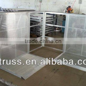 TUV certified aluminum foldable expandable concert barricade